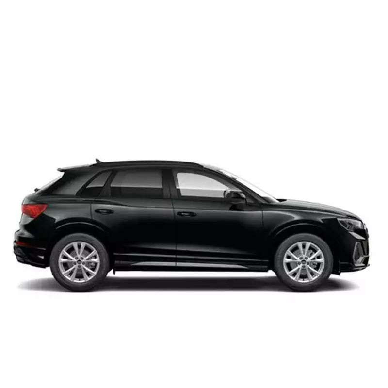 audi-q-3-in-seitenansicht-vor-weissem-hintergrund