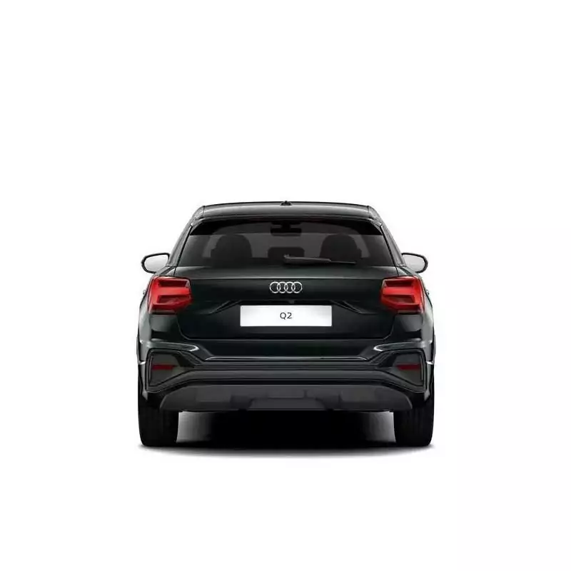 audi-q2-vor-wei&szlig;em-hintergrund-ansicht-von-hinten