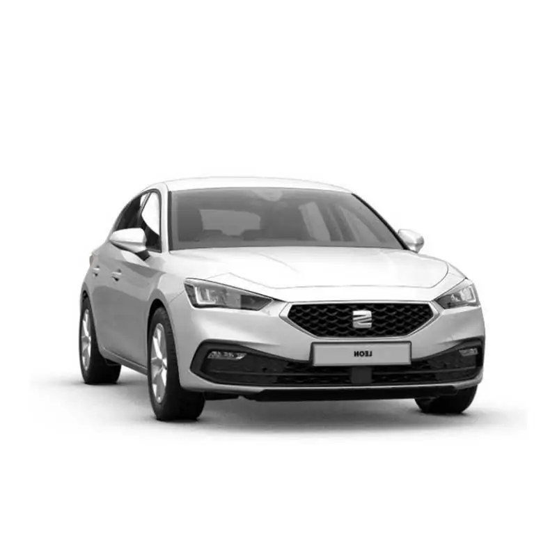 seat-leon-vor-weissem-hintergrund